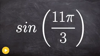 Learn how to evaluate for sine using coterminal and reference angles