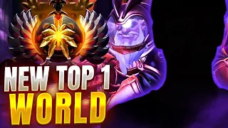 NEW TOP 1 WORLD - spamming this hero to reach Rank 1 - Road to 14k MMR Dota 2