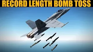 Max Range Distance Accurate Buddy Lased Bomb Toss | DCS WORLD