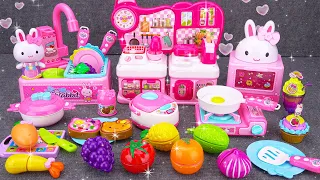 60 Minutes Satisfying with Unboxing Cute Pink Rabbit Kitchen Playset Collection ASMR | Review Toys