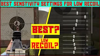 BEST PUBG PC 2023 Low Recoil Control Sensitivity Settings Guide | How to Control Recoil in  PUBG