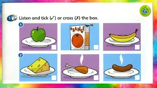 Unit 4: Lunchtime - Super Minds Textbook (CD2 track 9)