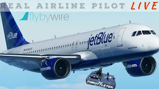 #flybywire A320 NEO | Real Airbus Captain | #msfs2020 | #a320