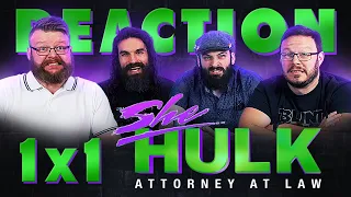 She-Hulk: Attorney at Law 1x1 REACTION!! "A Normal Amount of Rage"