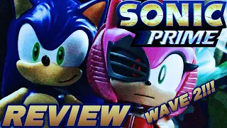 Sonic Prime Sonic And Rusty Rose Wave 2 5” Figure Review!