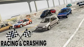 BeamNG Drive - Racing & Crashing The Cherrier Picnic