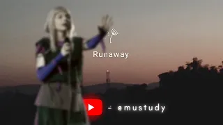 AURORA - Runaway (slowed down to study) + gets muffled 🤿