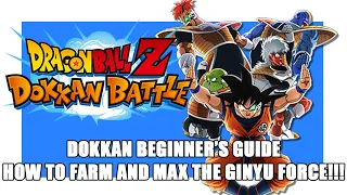 DOKKAN BEGINNER'S GUIDE TO FARMING THE GINYU FORCE AND TEAM BARDOCK! ALL PLAYERS GET THIS DONE!