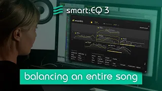 Using smart:EQ 3’s group view with audio busses