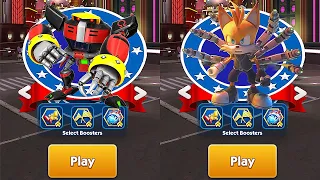 Sonic Prime Dash - Omega Sonic vs Tails Nine | All Characters Unlocked | New Update