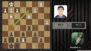 Stockfish has an idea that bot wesley can't see what Stockfish plans || Wesley so bot vs Stockfish14