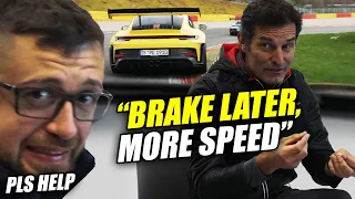 F1 Driver Pushing Me to My Limits in Porsche 992 GT3 RS!