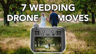 7 Cinematic Drone Moves for Wedding Videos