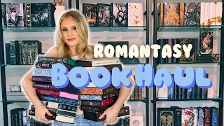 romantasy💘 book haul ~ 40+ books!