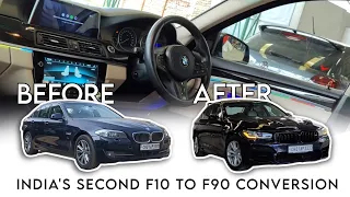 India’s 2nd BMW F10 to F90 M5 Conversion