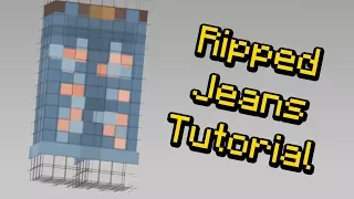 How to Make Ripped Jeans on Your Minecraft Skin