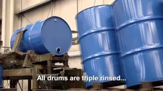 Complete Steel Drum Reconditioning System
