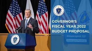 Governor Baker Files Fiscal Year 2022 Budget Proposal