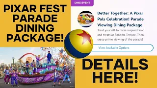 Pixar Fest Dining Package at #disneyland California Adventure! DETAILS HERE!