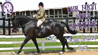 FAIL VLOG! | HOYS QUALIFIER- HORSE SHOWING - MW HUNTER CLASS