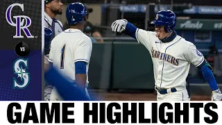 Dylan Moore goes yard in 5-3 win vs. Rockies | Rockies vs. Mariners Game Highlights 8/9/20