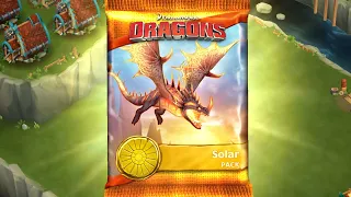 SOLAR PACK - Dragons: Rise of Berk