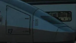 Recordtrein TGV-Sudest 13 vertrekt van Paris gare du Nord