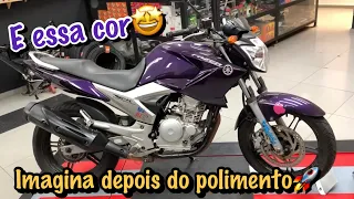 COR SENSACIONAL DESSA FAZER 250cc,REVISÃO E PINTURA