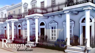 Historically Accurate Regency Townhouse  🌼 🐝 | The Sims 4 | Speed Build | No CC + Download Links
