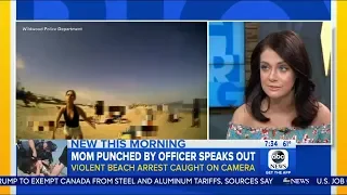 Woman punched by police officer in Wildwood beach arrest speaks on 'Good Morning America'