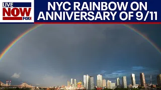 Remembering 9/11: Rainbow forms over NYC on 22nd anniversary of attacks | LiveNOW from FOX