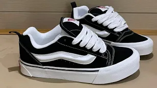 Vans knu skool чёрные обзор с Пойзона