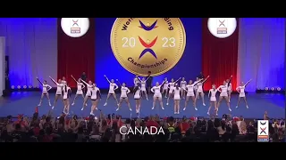 2023 ICU coed premier all girl team Canada Day 1  4th