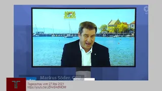 Söder über ein Impfangebot für Minderjährige ᴴᴰ