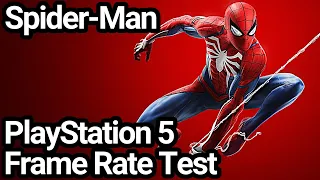 Spider-Man Remastered PS5 Frame Rate Test