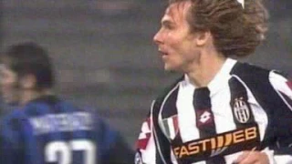 Juventus -Inter 3:0 2003 eurogol di Nedved