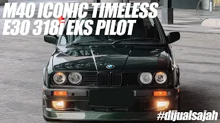 BMW E30 318i ALPINA | TIMELESS DAN IKONIK EKS PILOT | WAJIB DI GARASI | MALACHITE GREEN #dijualsajah