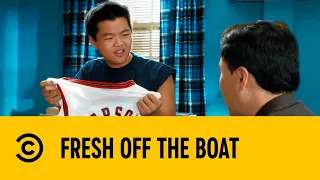 Eddie's Gets A Knock Off Allan Iverson Shirt & Evan Tries Magic | Fresh Off The Boat