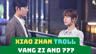 Xiao Zhan teases Yang Zi "Slightly Fat" and Yang Zi's Reaction