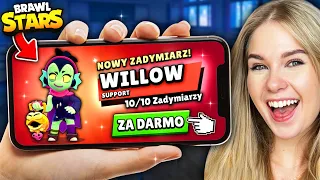 Odblokowałem ⚠️ (bez PIENIĘDZY) MITYCZNY ZADYMIARZ *WILLOW* 💖 z (DZIEWCZYNĄ) 👧 w Brawl Stars! 😱