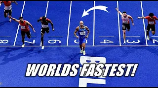 Lamont Marcell Jacobs DOMINATES Men's 60 Meter Dash! || 2022 World Indoor Championships