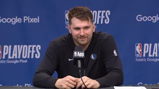 Luka Doncic PostGame Interview | Oklahoma City Thunder vs Dallas Mavericks