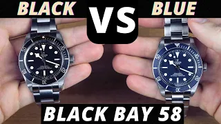 BLACK vs BLUE: Tudor Black Bay 58 Comparison & Review