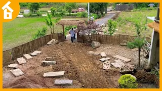 Leaving the city the boy returned to renovate his father's house | garden renovation ~ yard ▶2