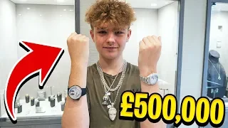 TAKING MY 16 YEAR OLD BROTHER JEWELLERY SHOPPING