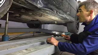 BMW E 39 замена порога