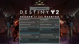 Destiny 2 | Season of the Haunted | Saisonale Herausforderungen Woche 2 | Tipps & Tricks & Story