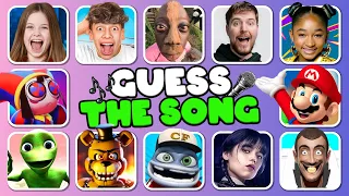 GUESS MEME & WHO'S SINGING 🎤🎵 🔥 | Lay Lay, King Ferran, Salish Matter, MrBeast, Tenge Tenge Song