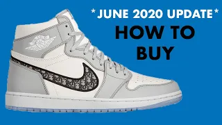 *UPDATED* AIR JORDAN 1 DIOR RELEASE DATE and HOW TO BUY!