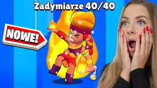 Odblokowałam NOWĄ LEGENDARNĄ *AMBER* z MEGABOXA! Brawl Stars! 😍 (mega fart)